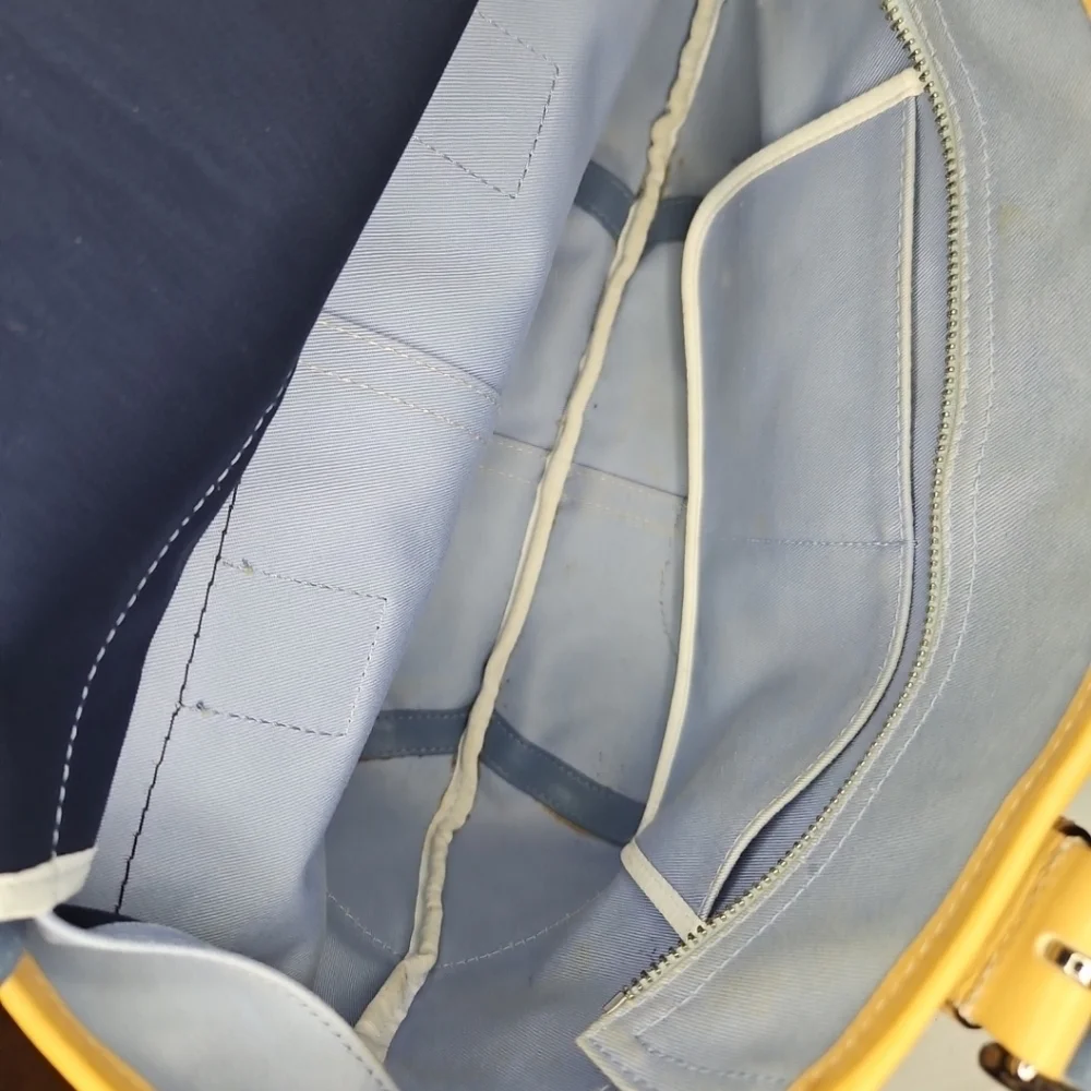 Coach Vintage Y2K SoHo Hampton Mini Daisy Canvas Tote Bag Purse L3J-4428 - Picture 9 of 12